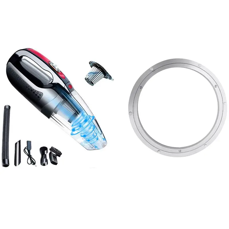 

Алюминиевый вращающийся проигрыватель подшипниковая поворотная пластина 12 дюймов серебро & ручной пылесос беспроводной