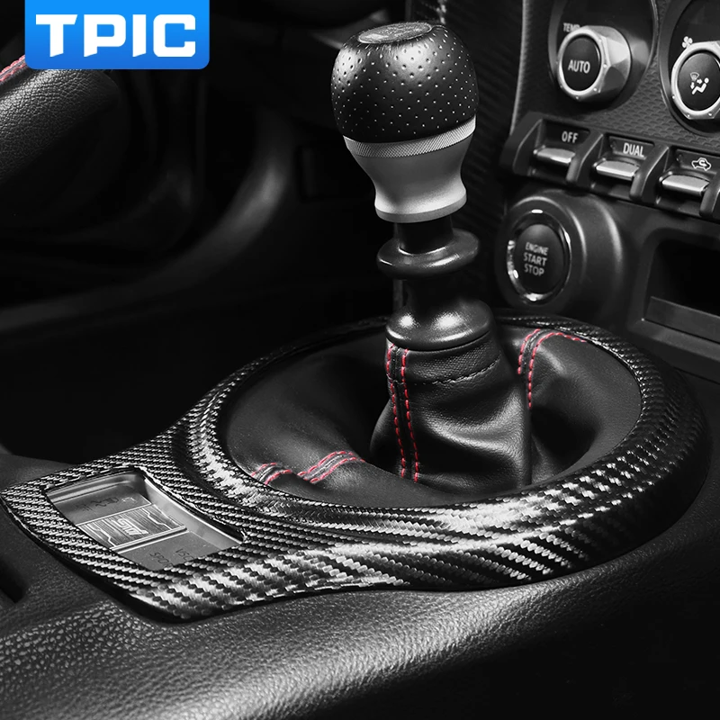 TPIC для Subaru BRZ Toyota 86 2013 2020 углеродного волокна ручка переключения рулевого