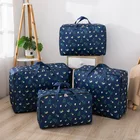 Оксфорд шкаф для одежды контейнер Цветочный комплект постельных принадлежностей Анти-пыль пакет на молнии сумка для хранения постельных принадлежностей одеяло прочный органайзер для свитера