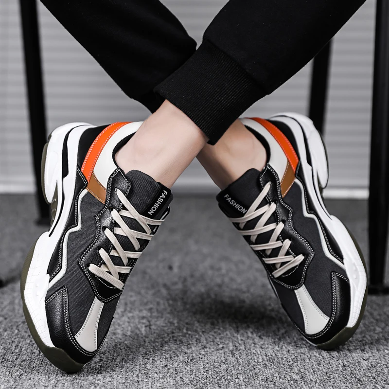 

Sport Outdoor Running Shoes For Men Sneakers Lightweight Lace-up Casual Men Shoes Comfortable Breathable Krossovky
