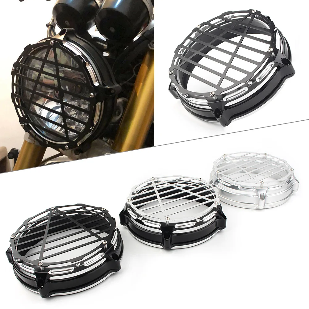 R9T 2014-2019 Motorcycle Headlight Guard Bezel Trim Ring Headlamp Grille Cover for BMW R Nine T 2014 2015 2016 2017 2018 2019