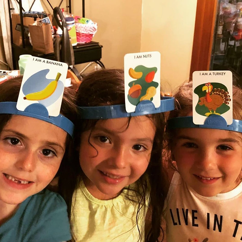 Новый Hedbanz игра быстрый вопрос о том что я карты настольная забавные гаджеты