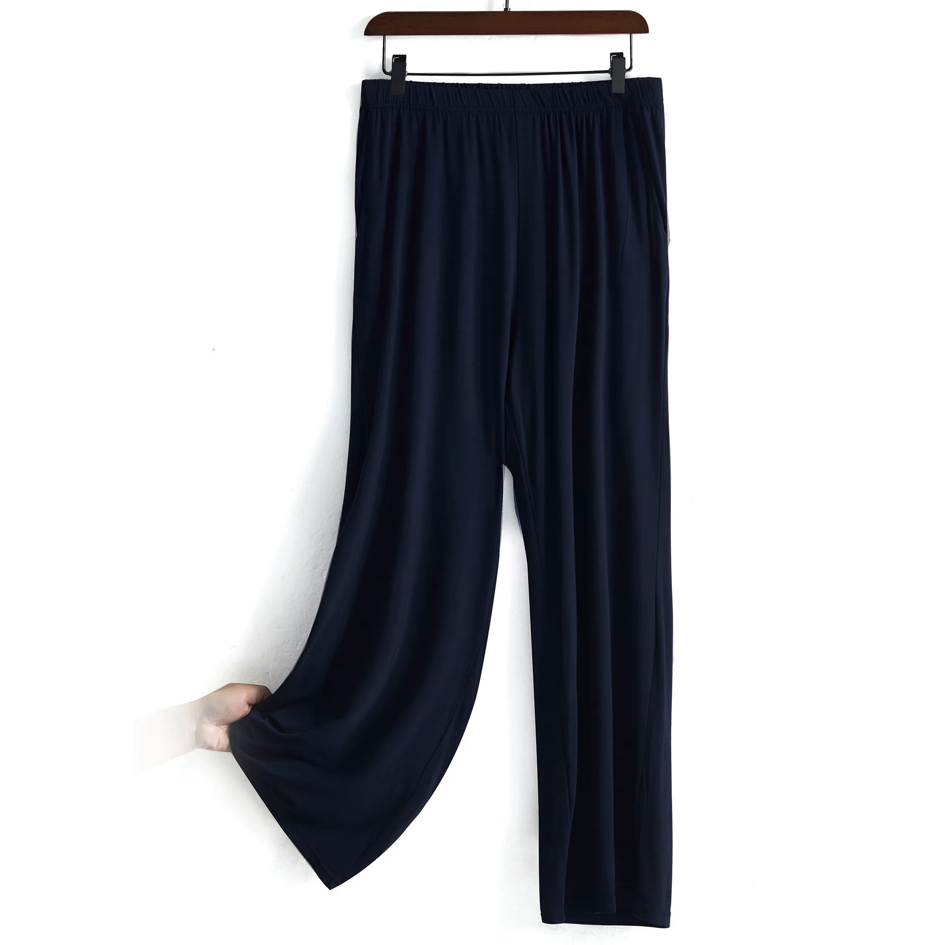 

Men Spring And Summer Thin Section Of The Home Pants Throw Pants Plus Fat 7XL Loose Casual Wide-Leg Trousers Home Lazy Trousers