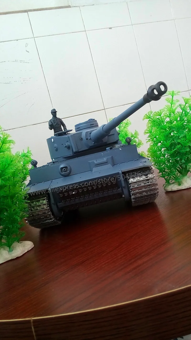 6,0 с инфракрасной системой 1:16 немецкий танк тигр 1 боевой танк на радиоуправлении HL 3818-1 расширенный металлический Трак металлические колеса rc Танк