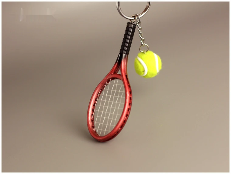 Спортивные товары брелок для теннисных ракеток креативная рекламная подвеска
