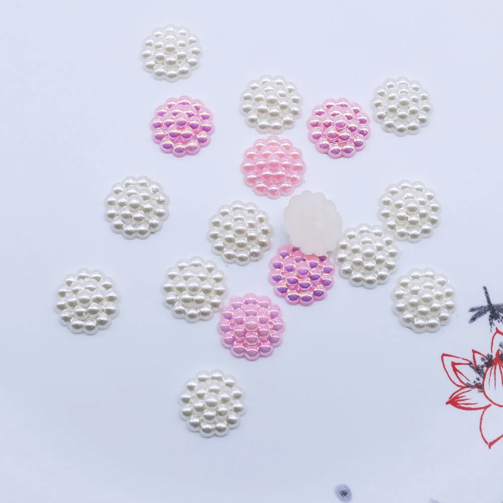 100 шт. выпуклые круглые декоративные украшения для скрапбукинга 13 мм | Дом и сад