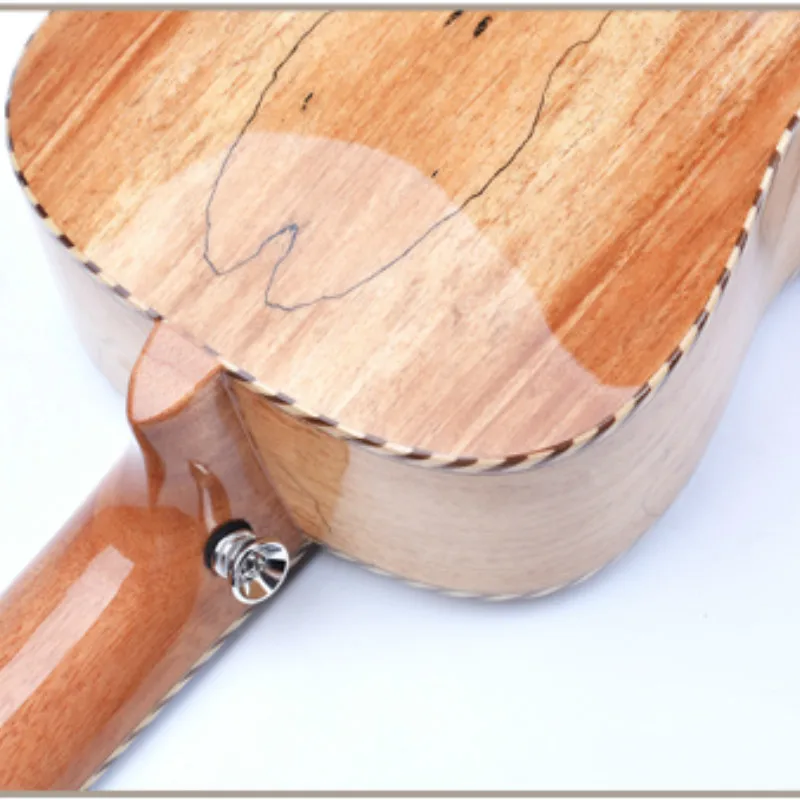 Гавайские гитары 24 26 дюймов Твердая ель Deadwood Mini Electri Tenor акустические 4 струны Ukelele