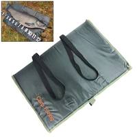 fish unhooking mat carp fishing landing mat fishes care pad protection tackle foldable with straps for outdoor camping hiking