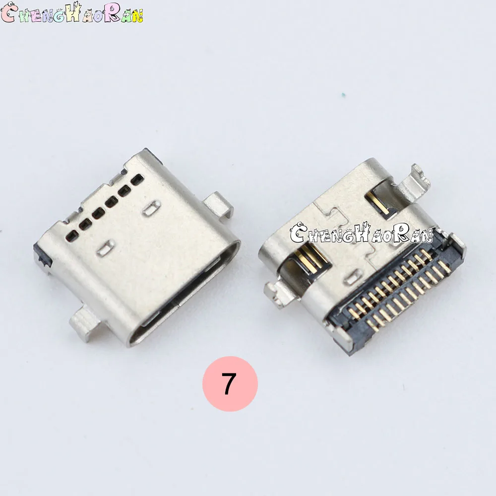 20 моделей 40 шт. 100 гнездовой разъем Micro Usb 3.1 Type-C 24 контакта 12p 6p Женский Разъем для