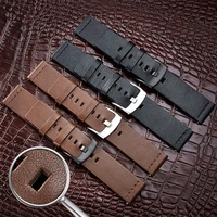 genuine leather watchbands for samsung gears3 active2 smart watch watch straps bands for moto360 pin buckle clasp band