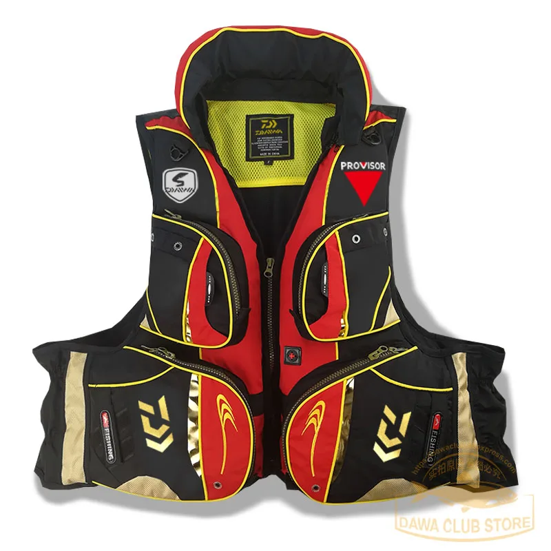 DAIWA внимание отраженный светильник спасательный жилет Рыбацкая Спасательная