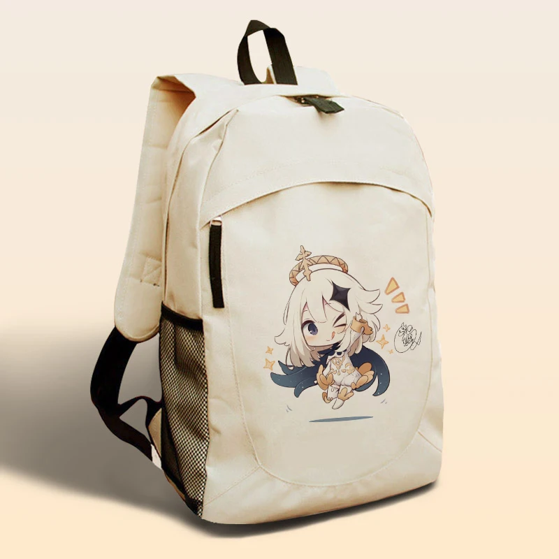 Genshin ударная Студенческая сумка милый рюкзак для девочек ноутбука дорожная на