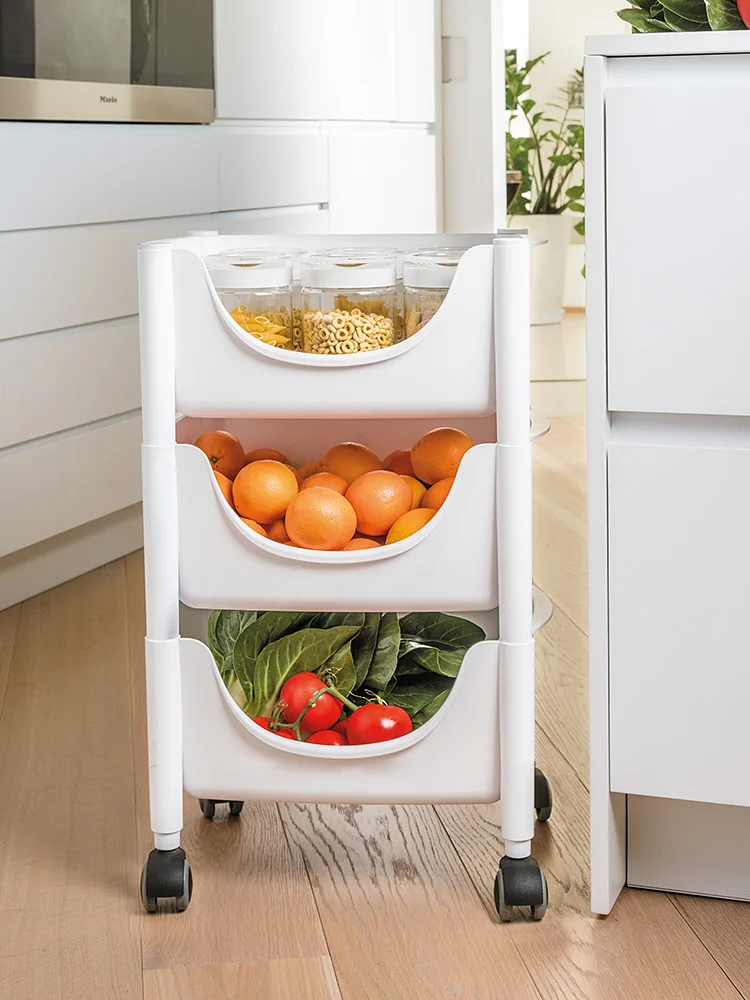 Кухонные корзины получает итальянские импортные Guzzini подвижная Съемная стойка