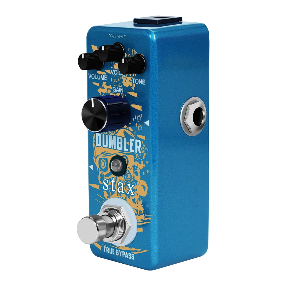 stax gitarre dumbler pedal analog dumbler overdrive pedale für elektrische gitarre mit mittel niedrigen verzerrung mini größe true bypa
