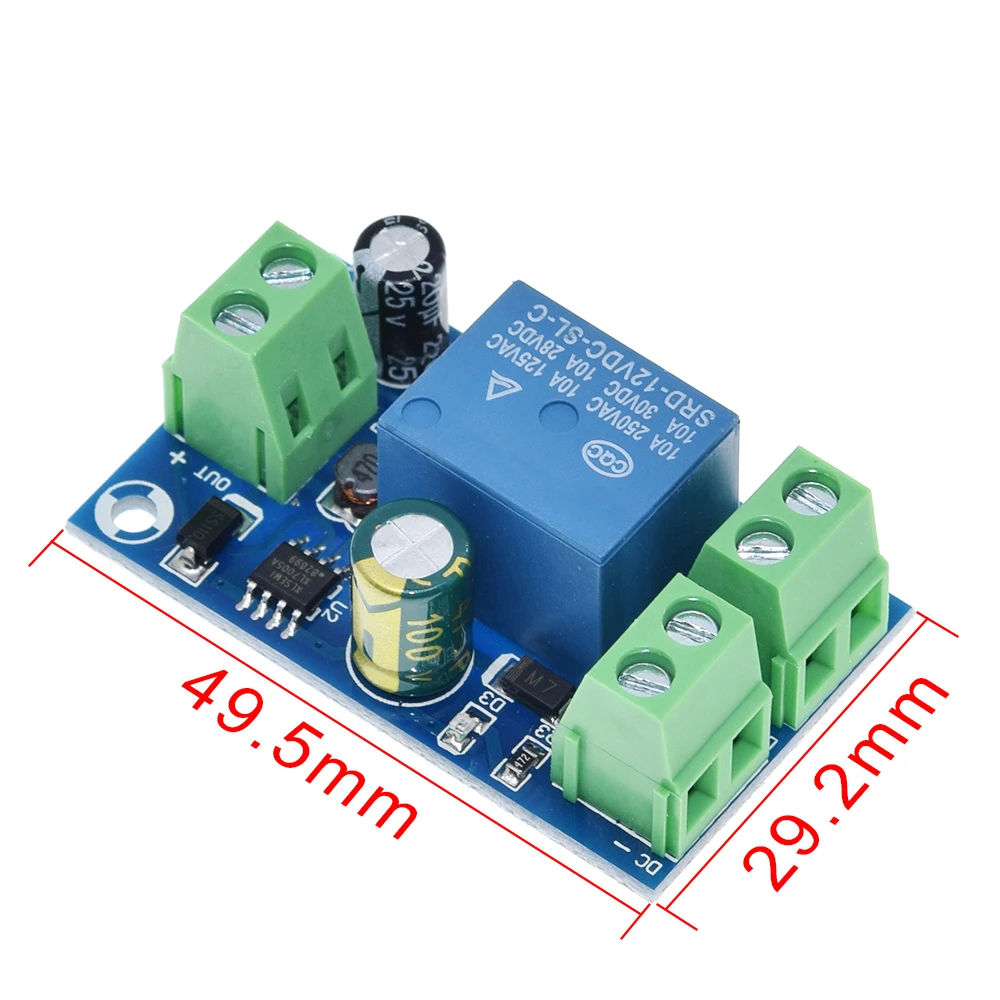 Power-OFF Protection Module Automatic Switching UPS Emergency Cut-off Battery Power Supply 12V to 48V Control Board | Электронные