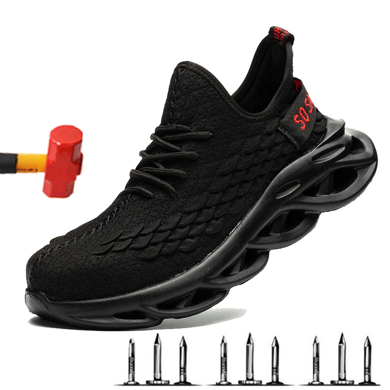 Рабочая безопасная обувь для мужчин 2020 новые модные мужские кроссовки с