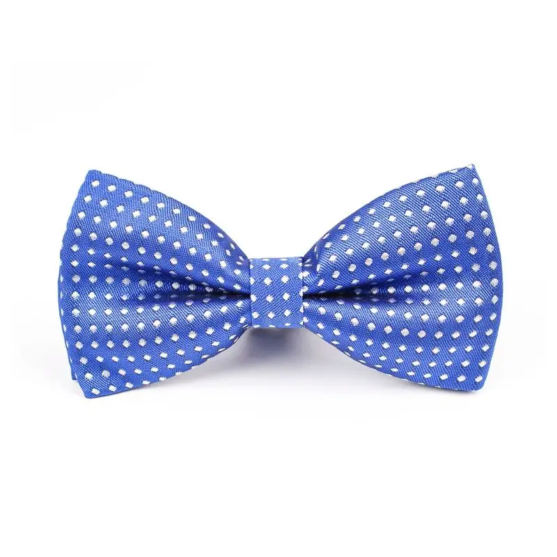 Children Bow Tie Baby Boy Kid Clothing Accessories Solid Color Gentleman Shirt Neck Bowknot Dot Toddler Adjustable |