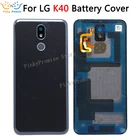 Крышка батарейного отсека для LG K40, задняя крышка, заднее стекло, корпус, чехол для LG K40, Крышка батарейного отсека + инструменты, запасные части, высокое качество