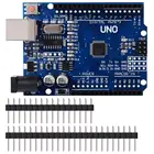 Макетная плата UNO R3 ATmega328P CH340 CH340G для Arduino UNO R3 с прямым контактным разъемом
