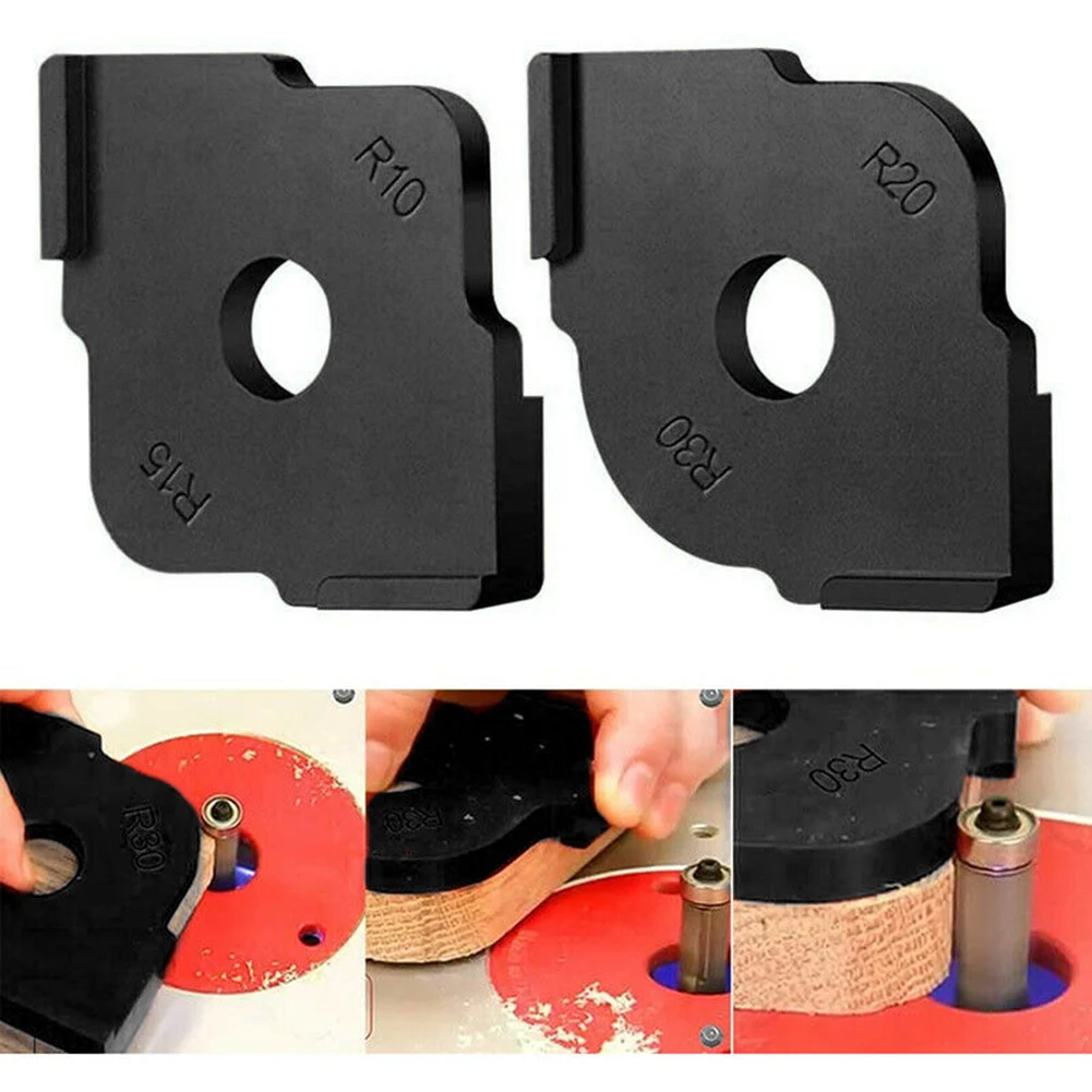 

Wood Template Woodworking 2PCS Aluminum Alloy Bits Corner Fast Locator