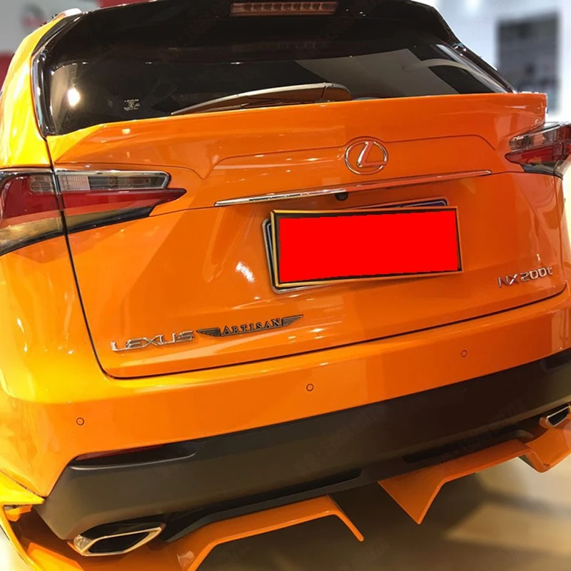 Спойлер/средний спойлер для Lexus NX200 NX200T NX300H 2015 2016 2017 ABS Материал Автомобильный