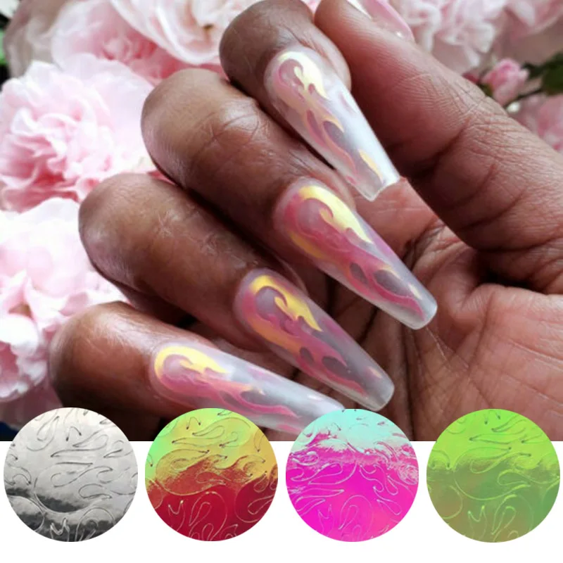 16 шт. Декоративные объемные переводные наклейки для ногтей|Стикеры и наклейки| |