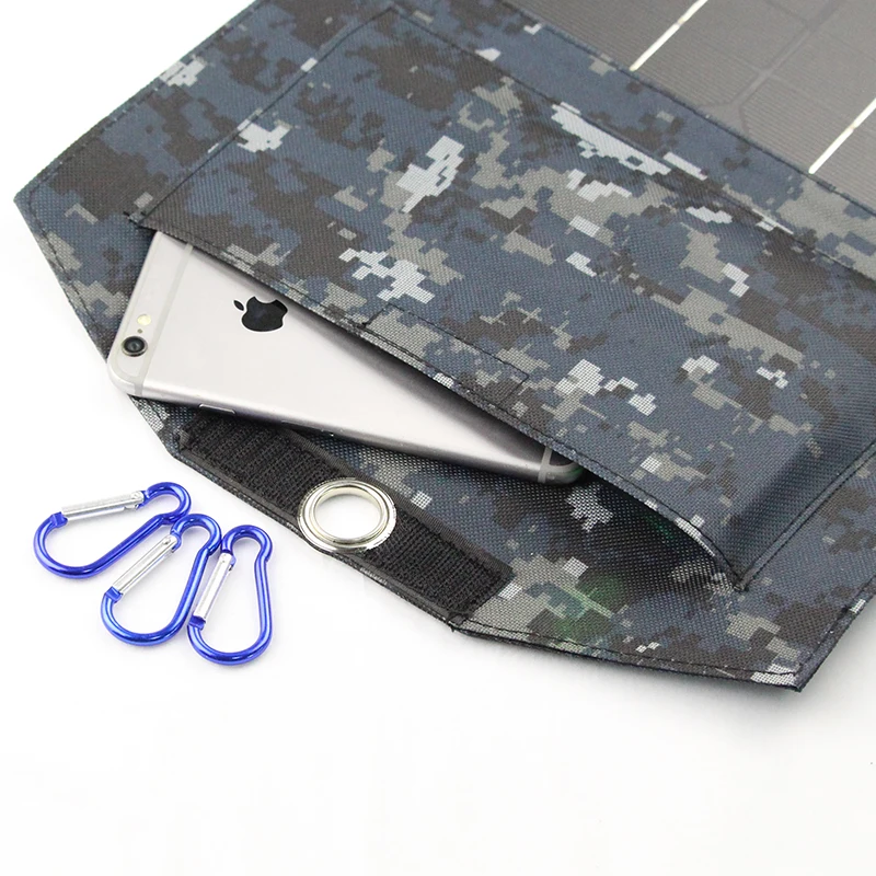 mon solar panelsolar charging folding bag 5v 2a12w 3a 18w 4a 24w 20wemergency portable mobile phone power bank outdoor travel free global shipping