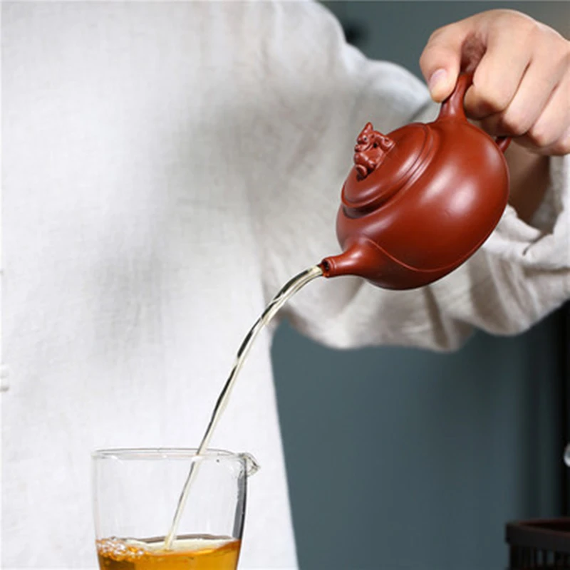 

Chinese Purple Clay Teapot Collection Dahongpao Lucky Gong Fu Tea Set 250ML Kettle Gift Wholesale Custom