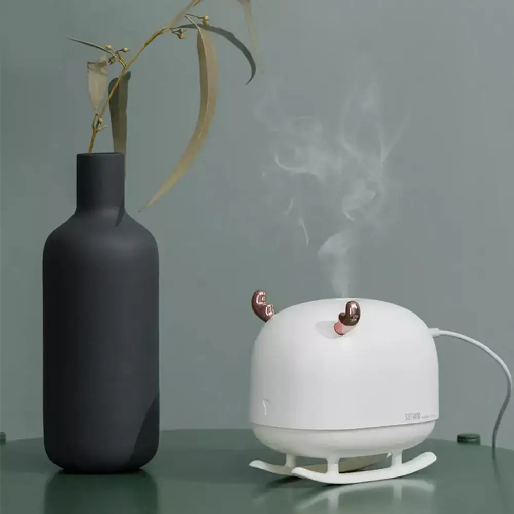 Xiaomi Mijia SOTHING DSHJ-H-009 увлажнитель с оленем легкий USB домашний увлажнитель воздуха воздухоочиститель атмосферный ночник 260 мл