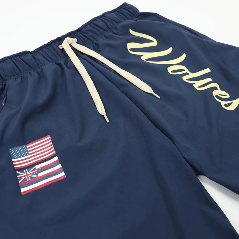 

2021 Men's Shorts Sports Leisure Summer Trend Shorts Running Fitness Breathable Sweat Wicking Sports Shorts