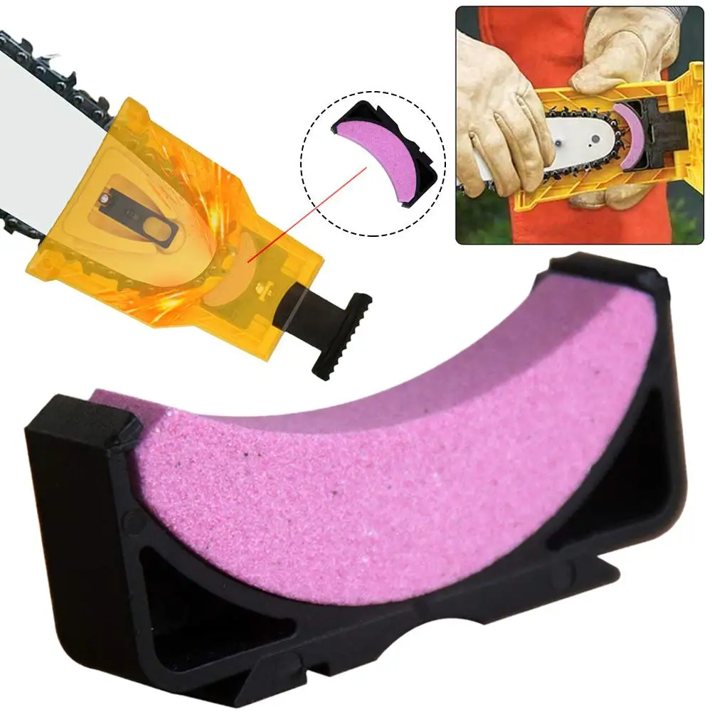 

80% Лидер продаж! Цепь для быстрого шлифования, точилка для зубов Chainsaw1, точильный инструмент, точильный камень