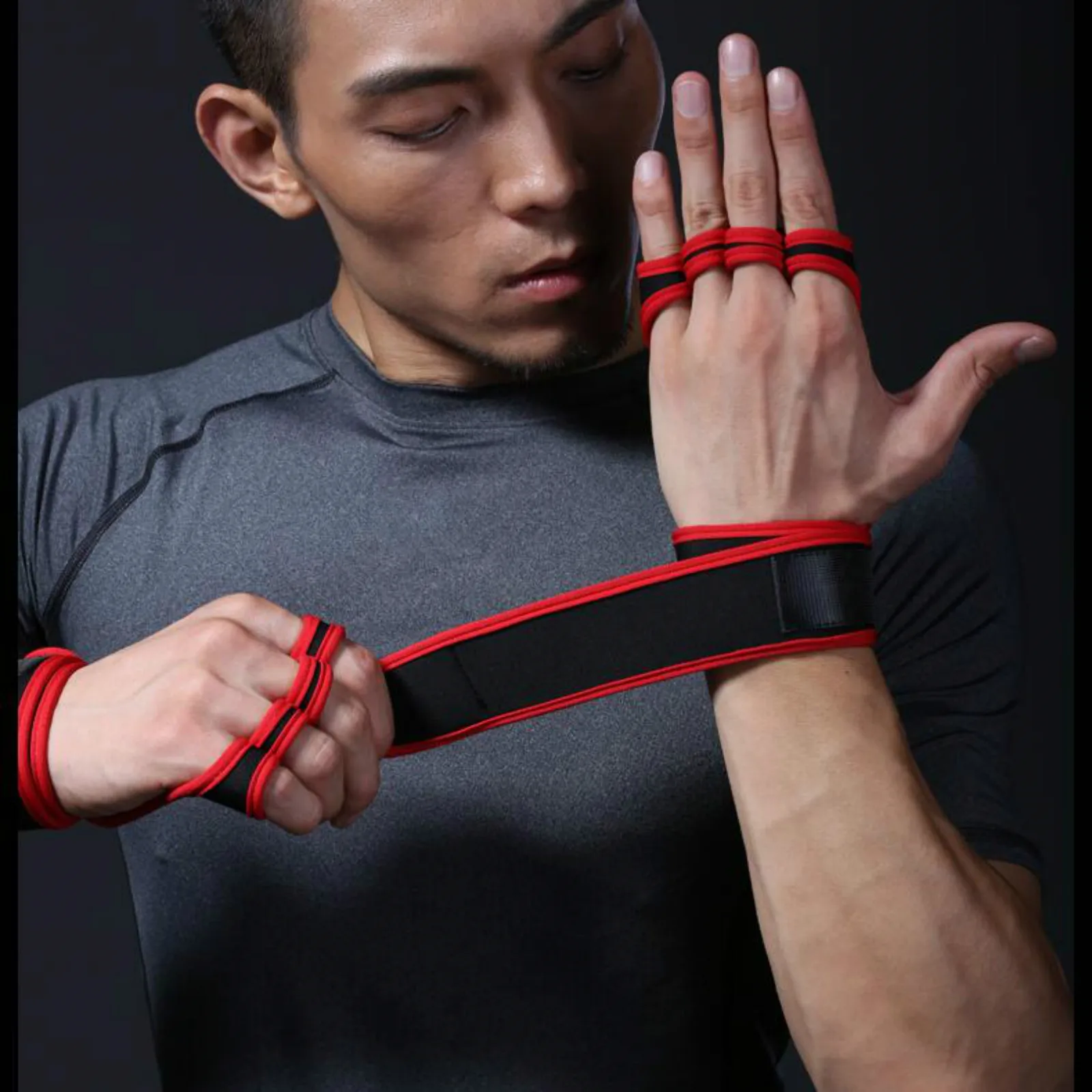 

Перчатки для тренировок по тяжелой атлетике, Перчатки для фитнеса, спорта, бодибилдинга, гимнастики, ручки для тренажерного зала, защитные п...