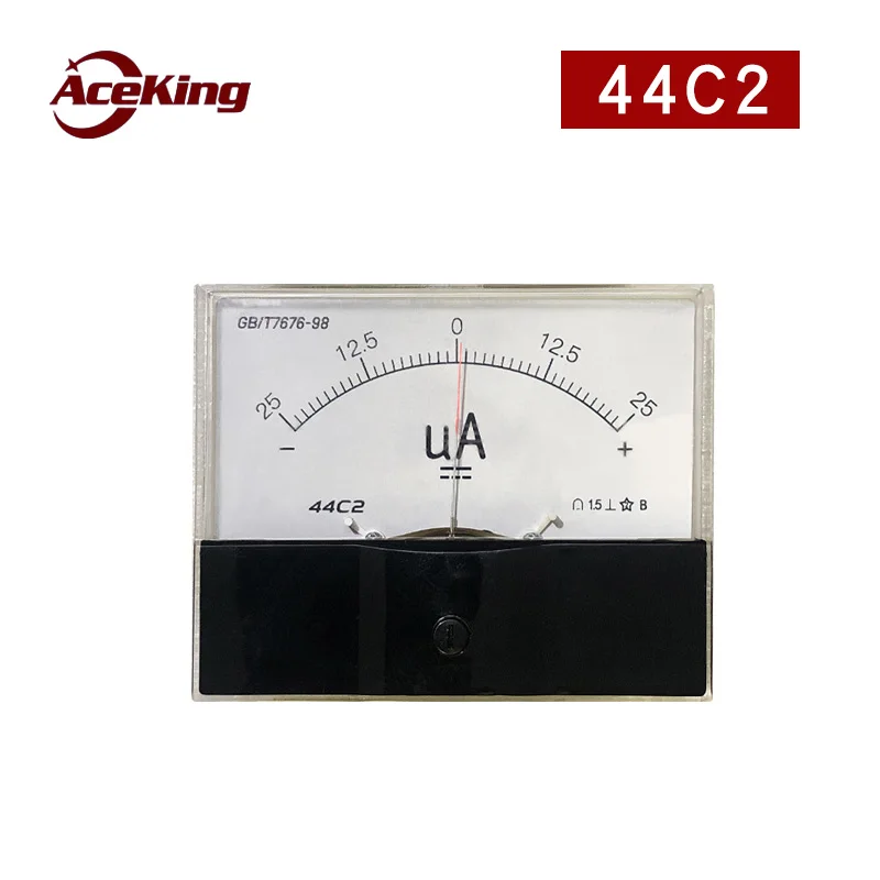 Микроамперметр постоянного тока 44c2 Плюс/минус 25 мкА 50 100 250 Амперметр