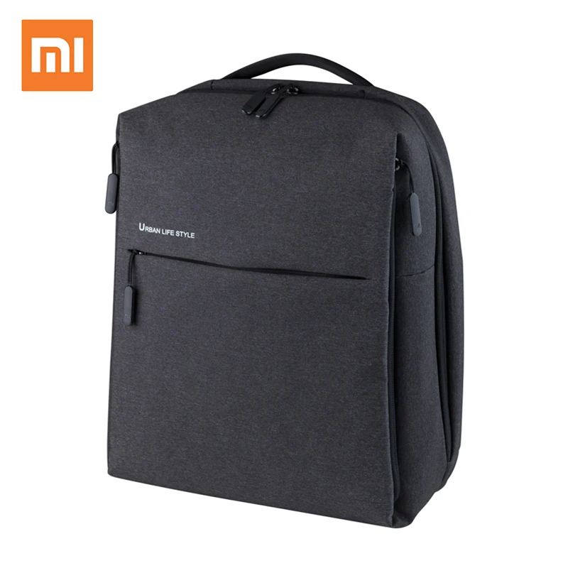 Оригинальный рюкзак Xiaomi Mi городской стиль сумка на плечо школьная Студенческая