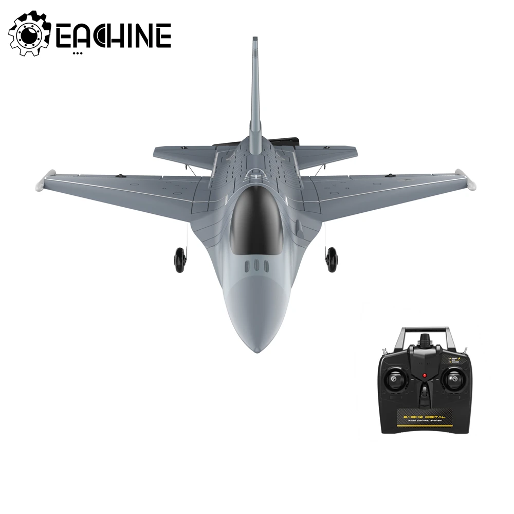 eachine mini f16 falcon rc airplane 365 мм размах крыльев epp 24g 6 о