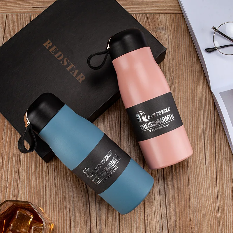 Бутылка-термос для воды 400 мл из нержавеющей стали | Дом и сад