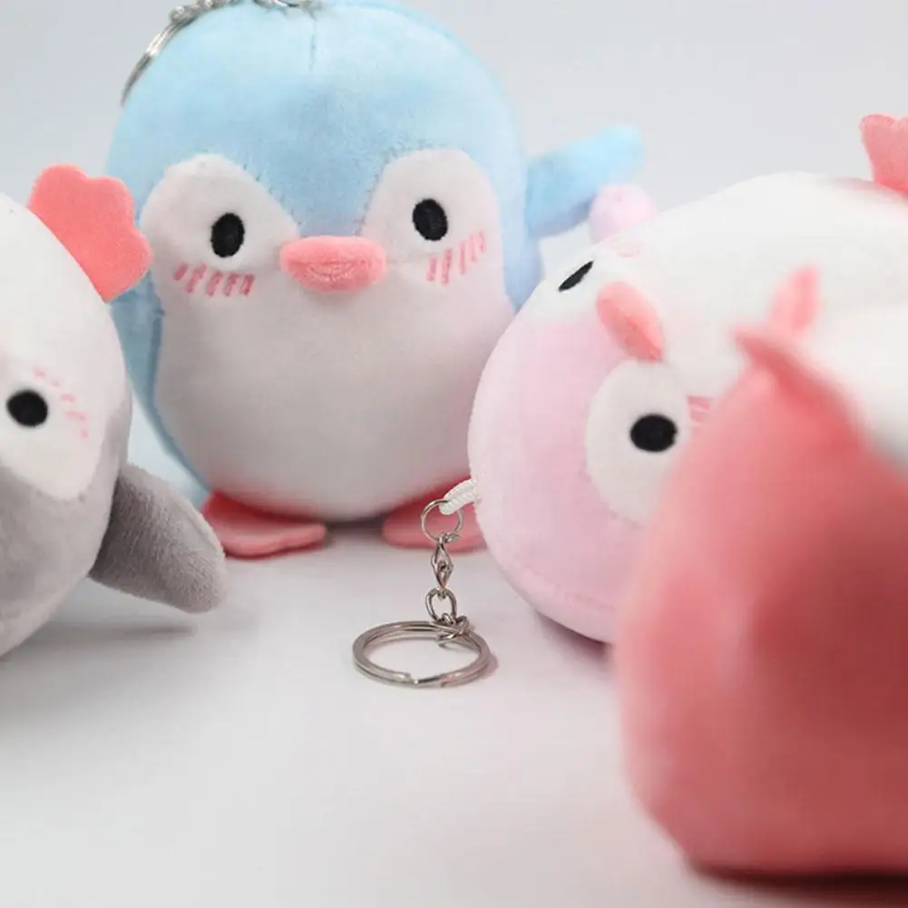 

1pc 10cm Cute Penguin Pendant Plush Toy Mini Bag Kawaii Ornament Toy Keychain Pendant Plush Penguin D0m6