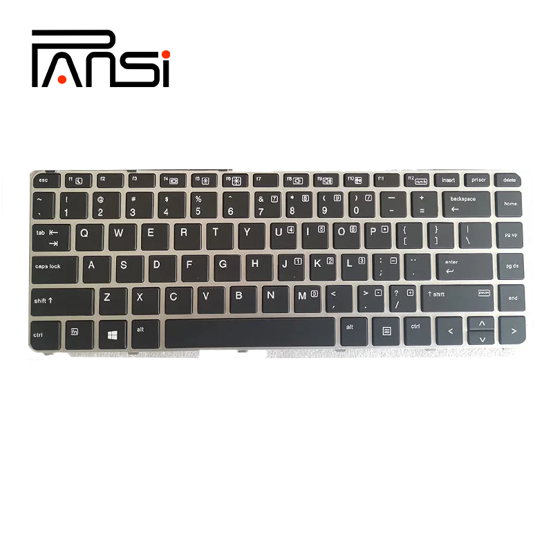 Новинка подсветка US клавиатура для ноутбука Dns Clevo HP EliteBook 840 745 G3 848 G4 836308-001 821177-001