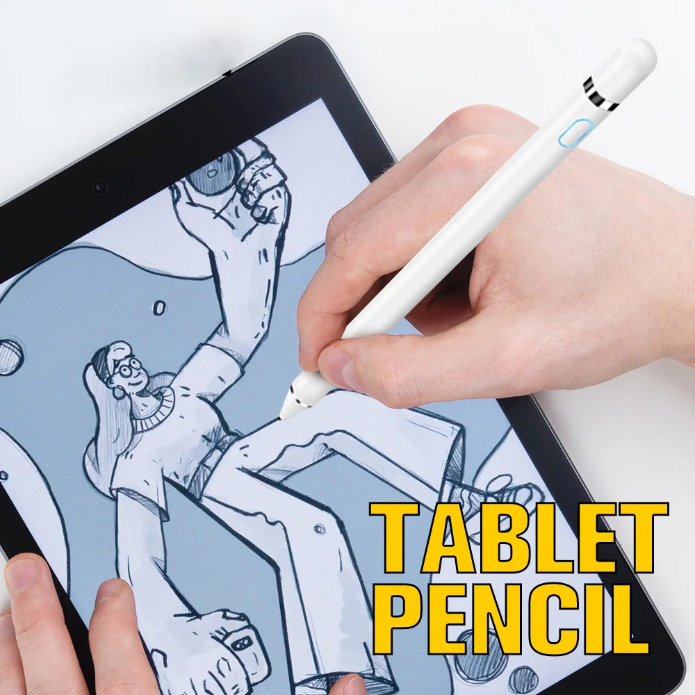 Активный стилус для рисования карандаш iPad Pro без задержки емкостная сенсорная