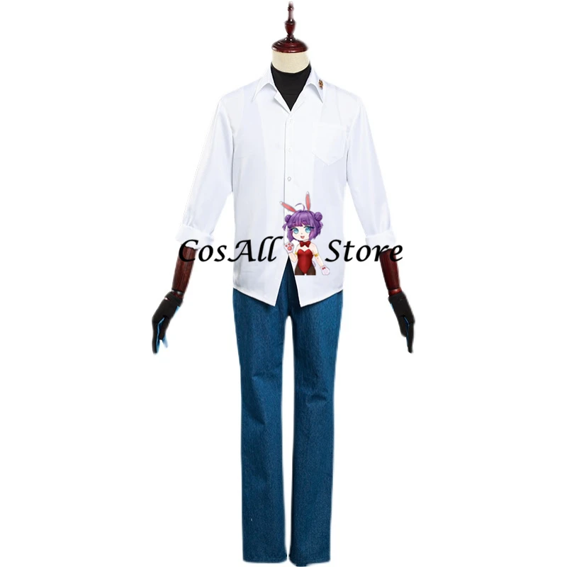 

Anime Cosplays SK EIGHT SK8 the Infinity SNOW Langa Cosplay Costume Uniform Shirt Pants
