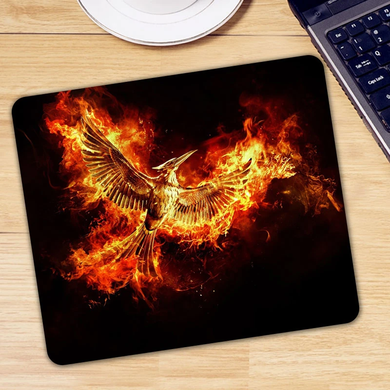

Phoenix Bird Mouse Pad Rubber Anti-slip Fashion Mousepad Office Desk Game Mause Mice Mat Keyboard Computer Accessories