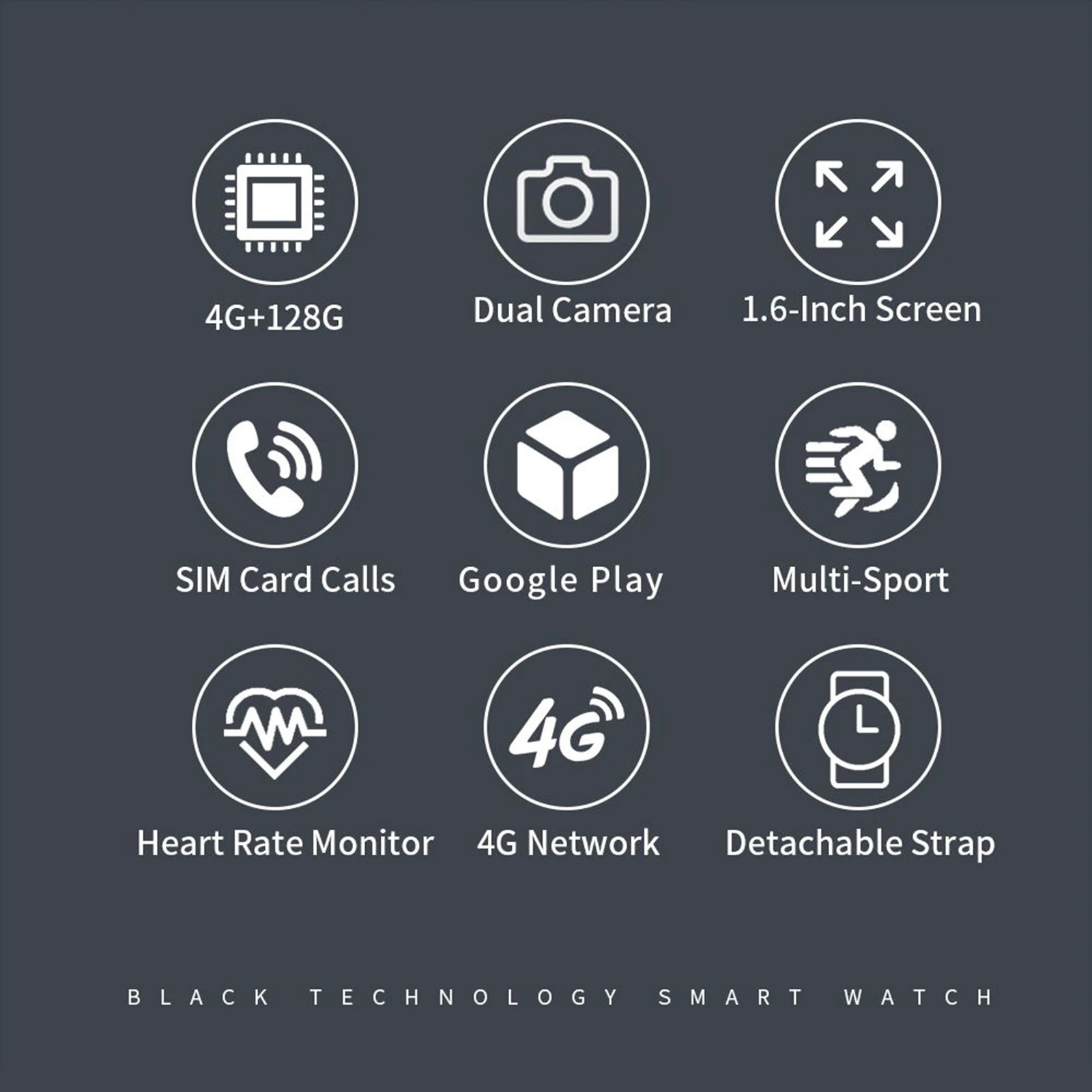 Смарт часы LOKMAT Apple Watch 4 Android 10 7 Wi Fi двойная камера|Смарт-часы| |