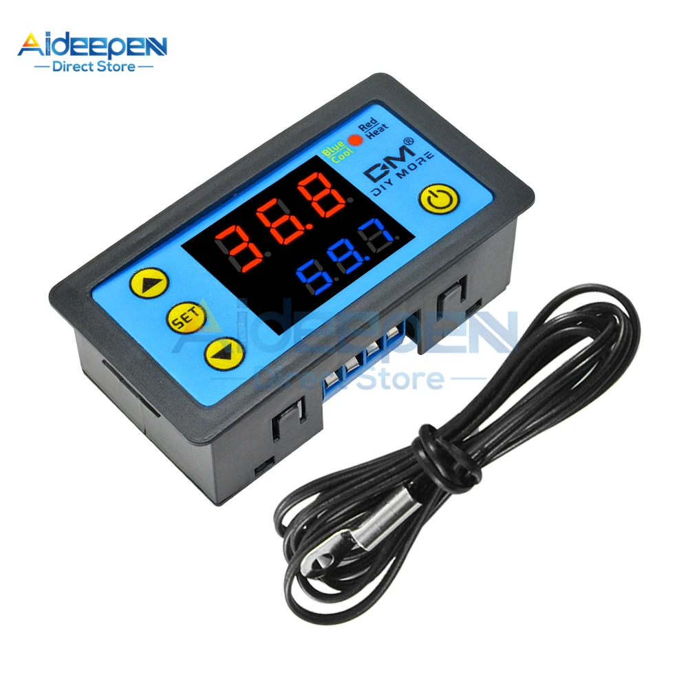 Контроллер температуры для инкубатора термометр W3231 цифровой двойной холодного