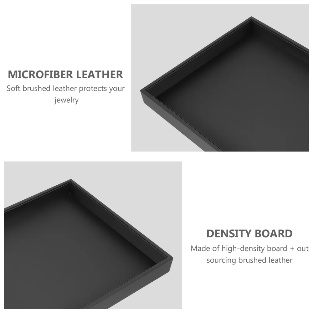 

1pc Jewelry Storage Organizer Tabletop Storage Plate Dresser Jewelry Plate