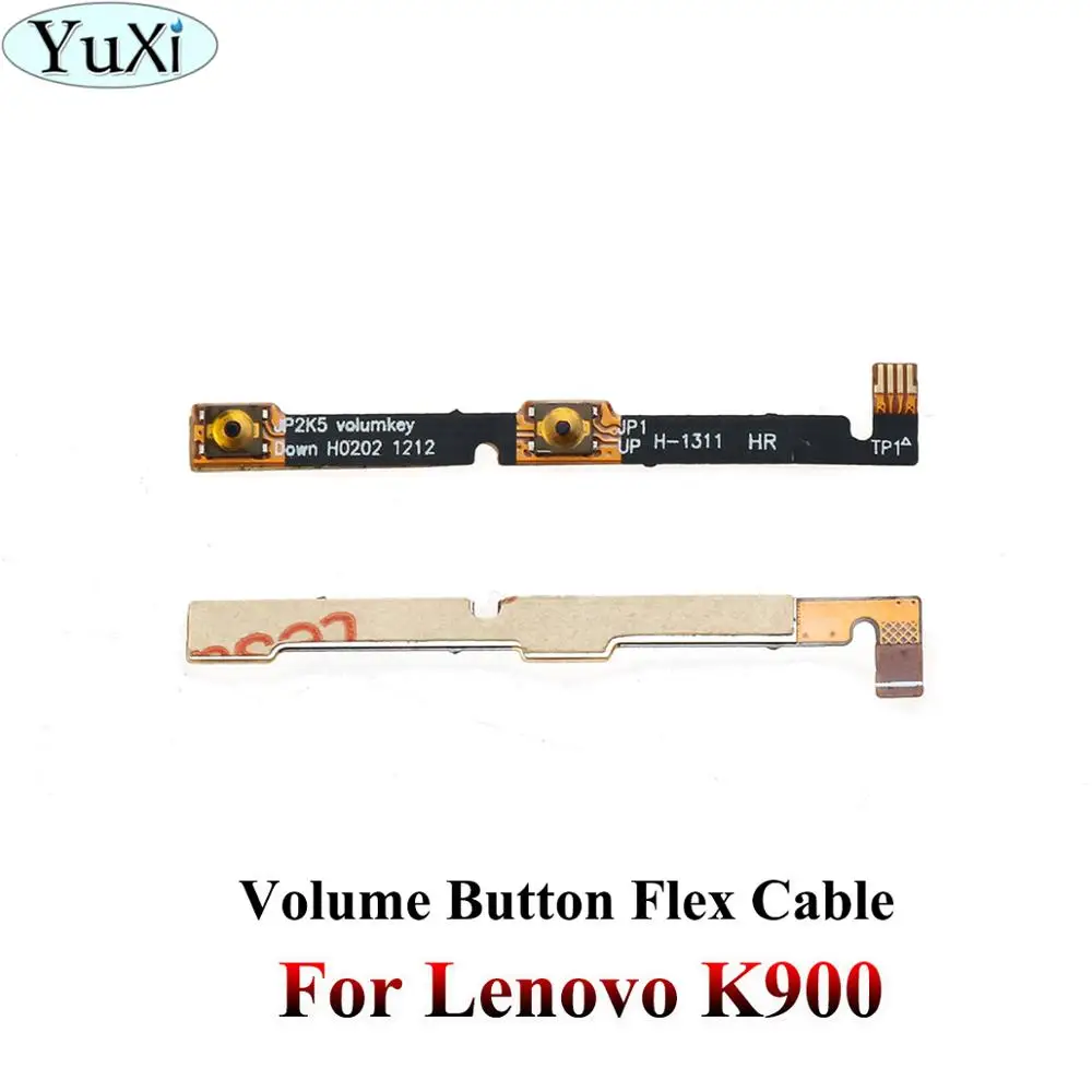 Юйси для lenovo A2010 A2020 A536 A5000 A6000 A606 K900 A7000 K3 K4 K5 note кнопка включения и выключения звука гибкий кабель - Цвет: K900-Volume Button
