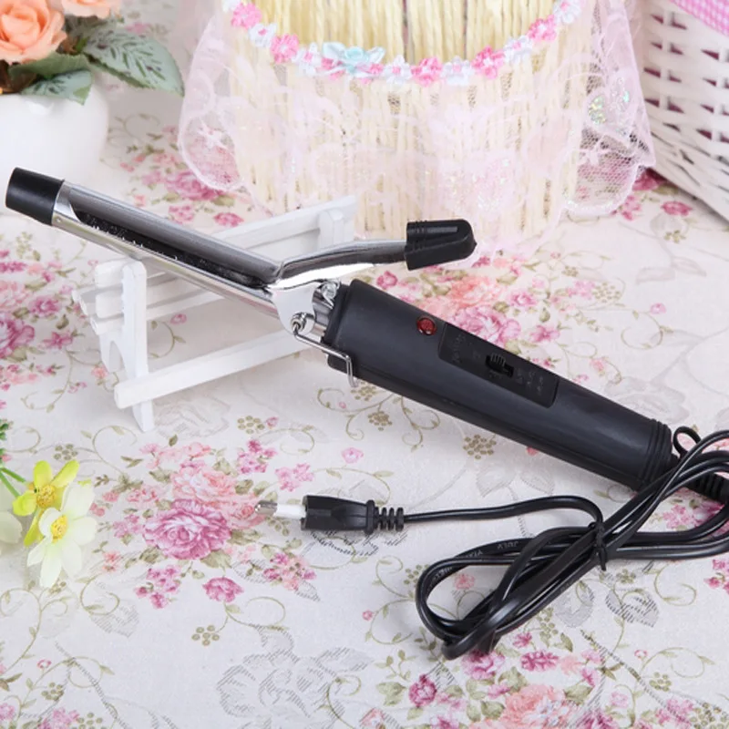 Высокое качество ЕС Plug Pro объем волос Curl Щипцы для завивки волос из нержавеющей стали для завивки волос Waver Maker Лидер продаж