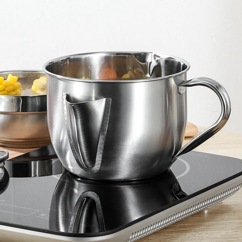 Фильтр для масла из нержавеющей стали сепаратор супа фильтр кастрюли кухонная