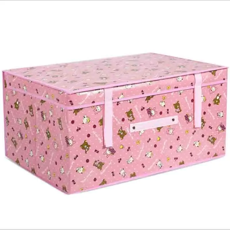 

Anti-mold Foldable Storage Bag Organizers Large Carry Handles Great for Clothes Blankets organizador Zippe bag S9S21S28