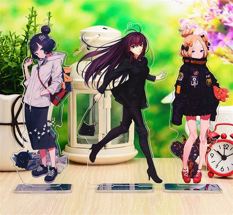 Аниме Судьба большой заказ черный Ereshkigal Abigail Scathach Altera фигурка на акриловой