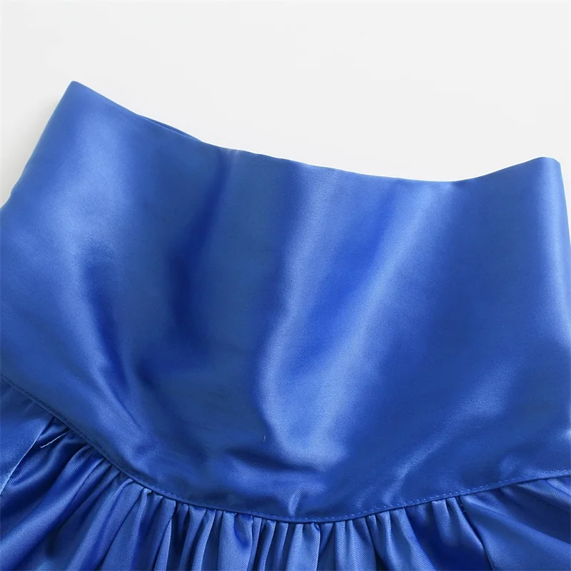 Блузка женская однотонная Асимметричная на пуговицах с длинным рукавом и